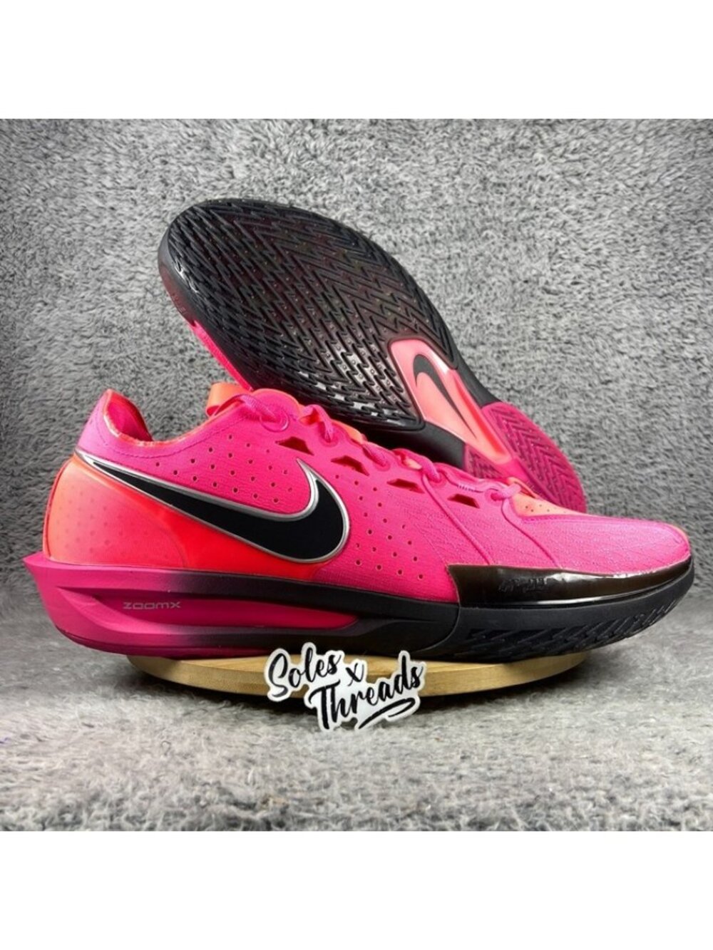 Nike Air Zoom GT Cut 3 Punch Hyper Pink Size 20 Men Basketball DV2913-600